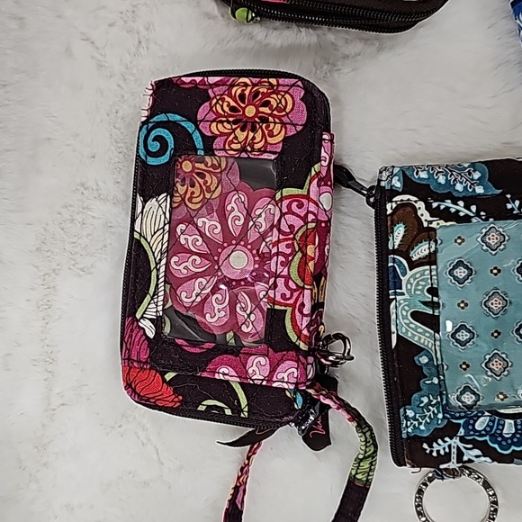Vera Bradley Bundle of 4 Wallets , Card Holders - Picture 2 of 11